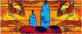 Tablou - Pictură străveche (120x50 cm)