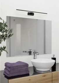 Eglo 901848-LED Lampă pentru oglindă de baie CONETTILLA, LED 10 W, 230 V, 60 cm, IP44, negru