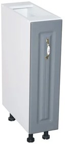 Corp inferior 20 cu 1 usa si cos Jolly Zebra MDF gri dungi