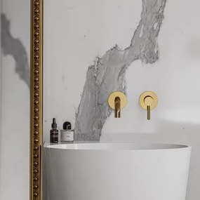 Lavoar freestanding Omnires Siena M+ asimetric alb 55 cm