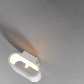 Aplică modernă albă plată - Gipsy Arles