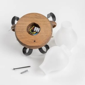 Aplică Brilagi ROATA APLICA 2xE14/40W/230V fag