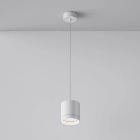 Pendul minimalist design tehnic Polar alb