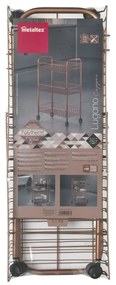 Organizator mobil cu 3 rafturi Metaltex, arămiu