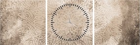 Tablou - Mandala (cu ceas) (90x30 cm)