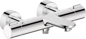 Duravit Wave baterie cadă-duș perete cu termostat crom WA5220000010