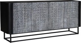 Comoda unicat cu model Krokodil 177cm gri
