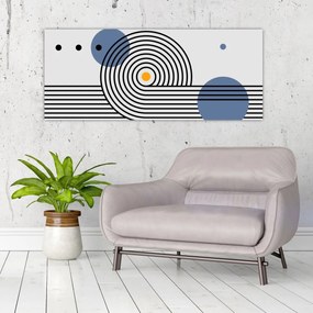 Tablou - Abstracție minimalistă N⁰1 (120x50 cm)