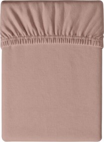 Cearsaf Jersey roz prafuit 90 x 200 cm