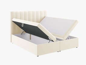 Pat boxspring Kelp 140x200 cm catifea