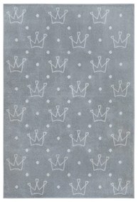 Covor pentru copii gri 120x170 cm Crowns – Hanse Home