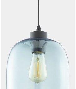 Candelabru pe cablu ELIO 1xE27/15W/230V albastru