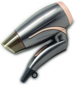 Uscator de par Rosberg R51100H, 1400W, Pliabil, 2 viteze, Concentrator, Gri