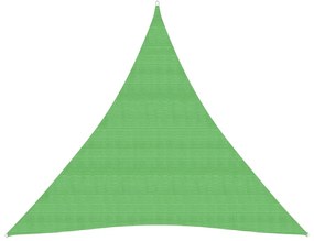 Panza parasolar, verde deschis, 4x4x4 m, HDPE, 160 g m  ²