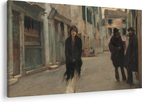 Tablou - John Singer Sargent, Street in Venice, reproducere (90x60 cm)