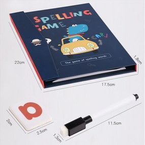 Jucărie magnetică pentru învățarea limbii engleze