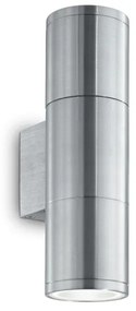 Aplica de perete exterior IP44 GUN AP2 SMALL ALLUMINIO 033013