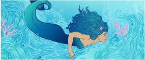 Tablou - Sirena (120x50 cm)