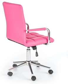 Scaun de birou Gonzo2 roz - H 98-110 cm