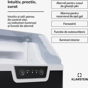 Klarstein Producător de cuburi de gheață, Wallberg Nugget Ice Maker