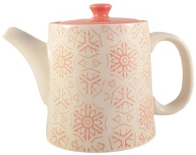 Ceainic French Clasic  din Ceramica, Orange, 700 ml