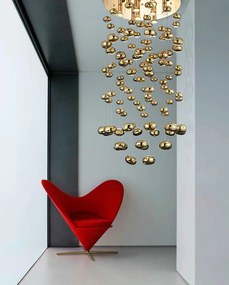 Lustra XL moderna design deosebit 60cm Luvia auriu ZZ AZ3073