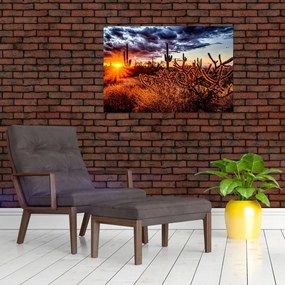 Tablou - Ora aurie a deșertului (90x60 cm)