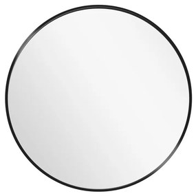 Globo B992545 - Oglindă de perete, diametru 60 cm, neagră