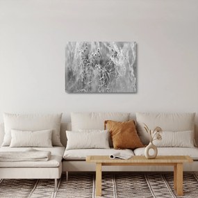 Tablou pe sticlă - Pajiște sălbatică (70x50 cm)