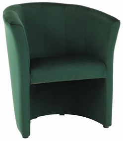 Fotoliu tapiterie textil verde smarald cuba 65x60x77 cm