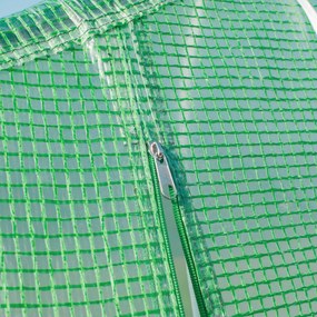 Outsunny Sera Gradina Verde Pentru Legume 6x3x2 | Aosom Romania