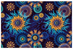 Tablou - 3D flori (90x60 cm)