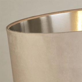 Veioza/Lampa de masa design lux elegant Belle argintiu/taupe