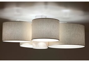 Duolla - Plafonieră ROLLER PENTO 5xE27/60W/230V auriu