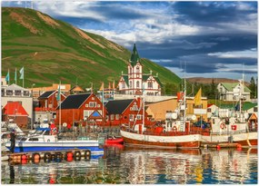 Tablou - Húsavík (70x50 cm)