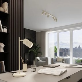 Lampă de masă Sollux SL.1605 KARBON 1xGU10/10W/230V crem