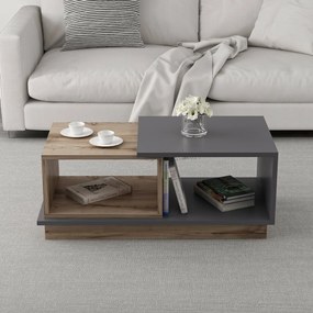 Măsuță de cafea Concept Anthracite and Oak