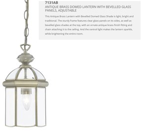 Pendul stil traditional Lanterns alama antic 7131AB SRT