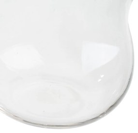 Vază din sticlă (înălțime 20 cm) Clara – Casa Selección