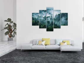 Tablou - Pădure în Ceață (150x105 cm)