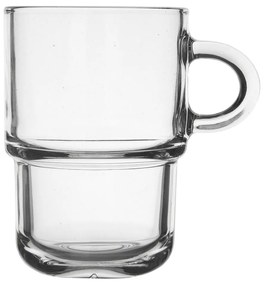 Orion Set de căni din sticlă Cozy 6 buc., 0,35 ml