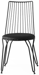 Set de scaune de sufragerie Ada Black, 2 buc.