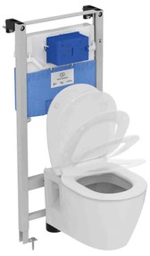 Set PROMO vas WC suspendat Ideal Standard Connect 54.5x36.5 cm cu rezervor ProSys 120P