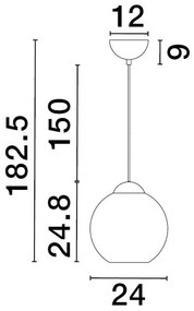 Pendul design decorativ modern MIDORI