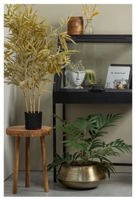 Măsuță auxiliară rotundă din lemn de acacia ø 32 cm Manzi – WOOOD