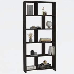 Biblioteca modern Jordan culoare antracit 162 cm