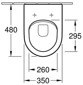 Vas wc suspendat rimless cu capac soft close, rotund, Villeroy  Boch Architectura Rotunda