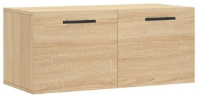 830103 vidaXL Dulap de perete, stejar sonoma, 80x36,5x35 cm, lemn compozit