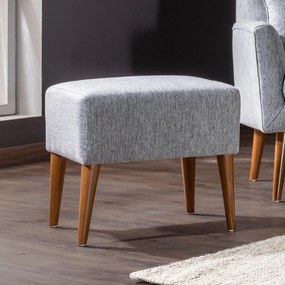 Scaun Zeni Puf Grey