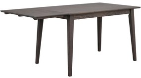 Masă de dining extensibilă din lemn masiv de stejar 120x80 cm Filippa - Rowico